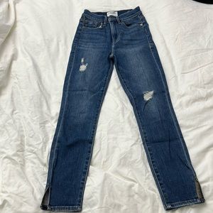 FRAME Ali High Rise Cigarette Jeans